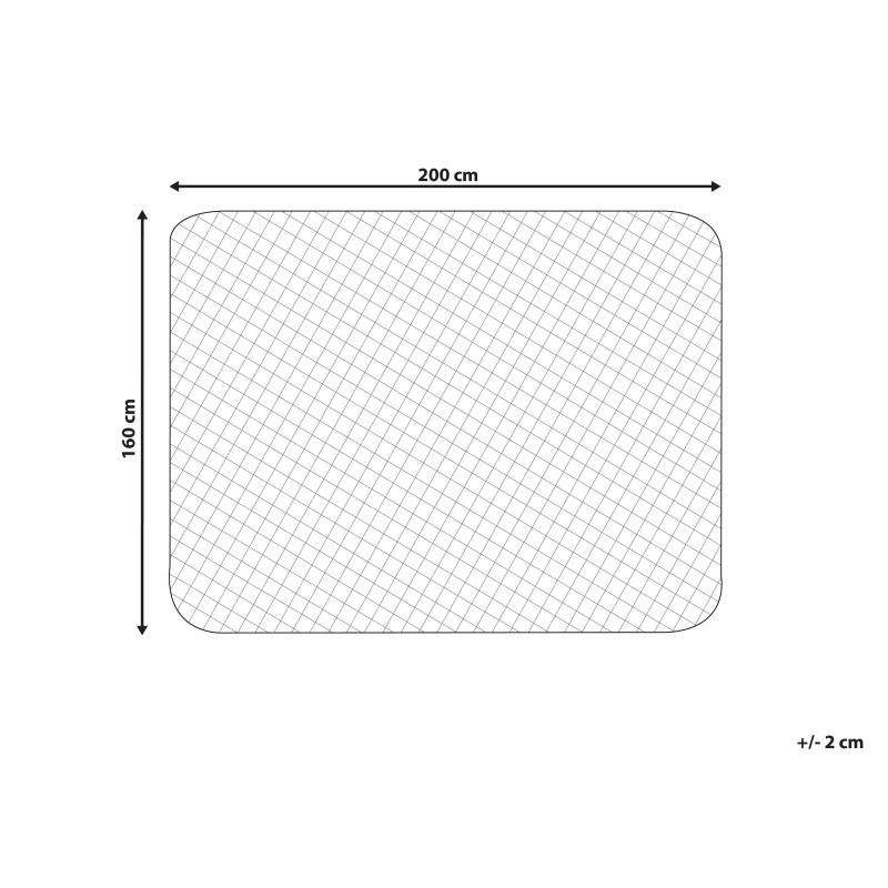 Ochraniacz na materac VILLUERCA 160 x 200 cm