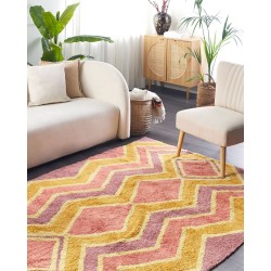 Dywan bawełniany 160 x 230 cm wielokolorowy CANAKKALE