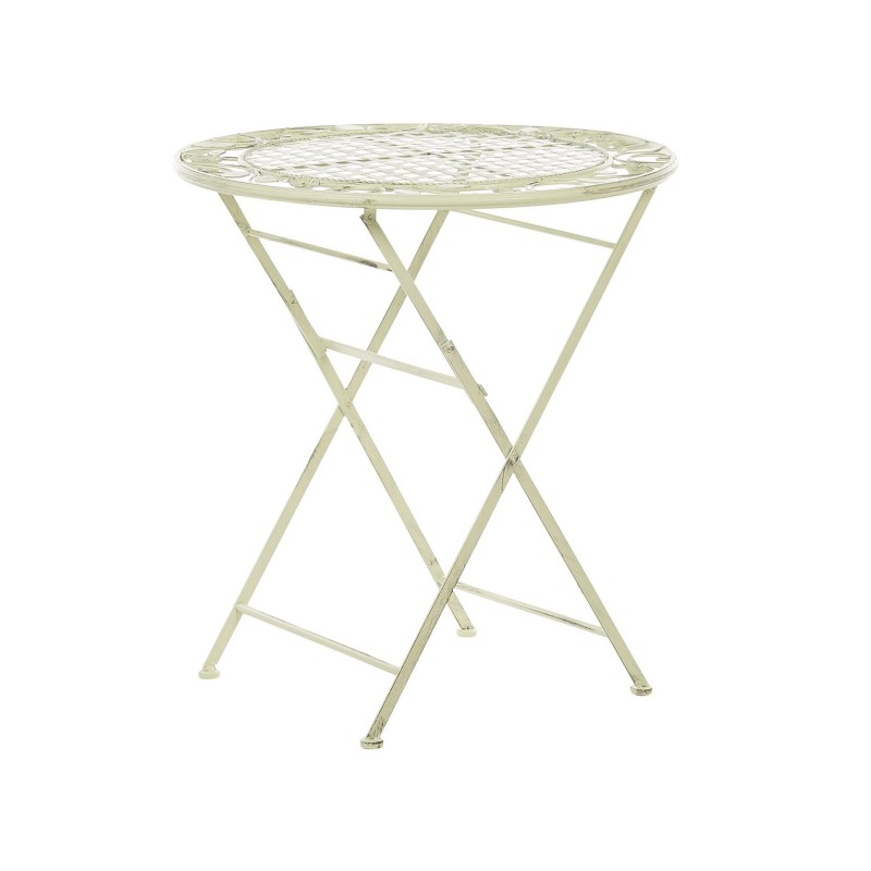 Stolik bistro BIVIO 70 cm 70 cm Metal Jasnozielony