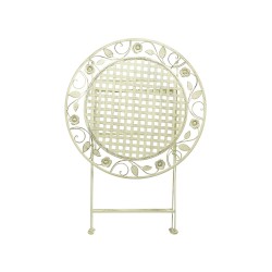 Stolik bistro BIVIO 70 cm 70 cm Metal Jasnozielony