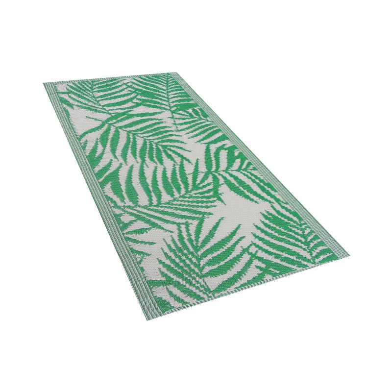 Dywan zewnętrzny 60 x 105 cm zielony KOTA