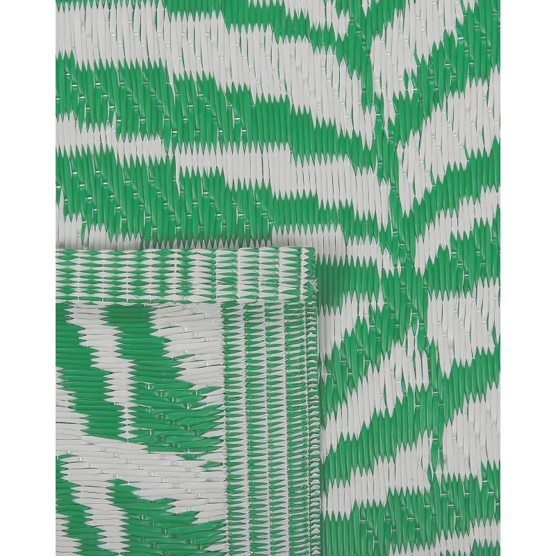 Dywan zewnętrzny 60 x 105 cm zielony KOTA