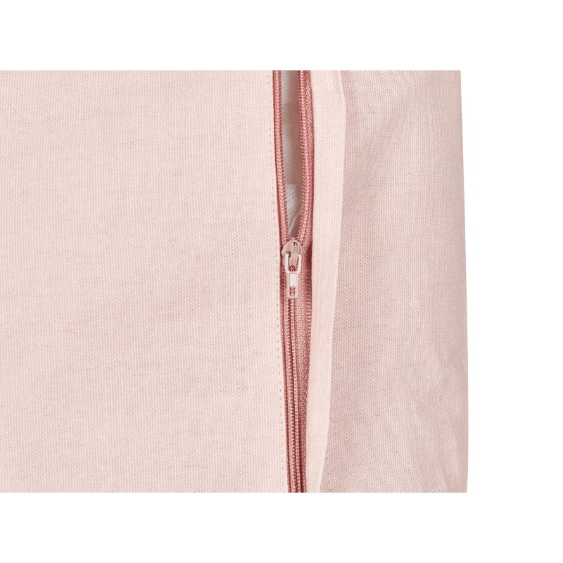 Poduszka dekoracyjna MURRAYA Welur 45 x 45 cm Różowy Wzór świąteczny