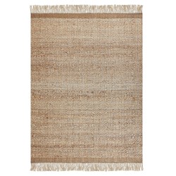 Dywan z juty 140 x 200 cm beżowy ABANA
