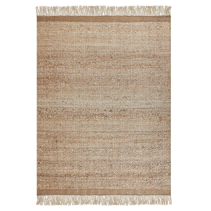 Dywan z juty 140 x 200 cm beżowy ABANA