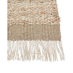 Dywan z juty 140 x 200 cm beżowy ABANA