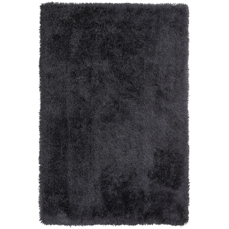 Dywan shaggy 140 x 200 cm czarny CIDE