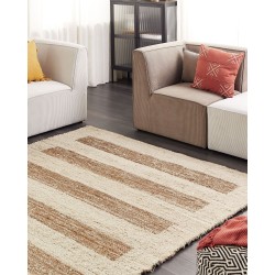 Dywan z juty 200 x 300 cm beżowy ZIARAT