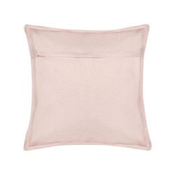 Zestaw 2 poduszek dekoracyjnych MURRAYA Welur 45 x 45 cm Różowy Wzór świąteczny