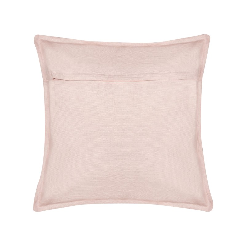 Zestaw 2 poduszek dekoracyjnych MURRAYA Welur 45 x 45 cm Różowy Wzór świąteczny