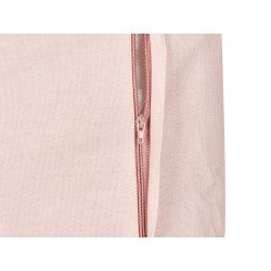 Zestaw 2 poduszek dekoracyjnych MURRAYA Welur 45 x 45 cm Różowy Wzór świąteczny