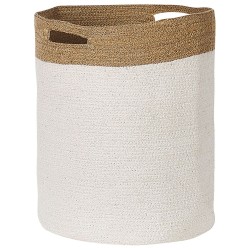Zestaw 2 koszy KARDH Bawełna Biały