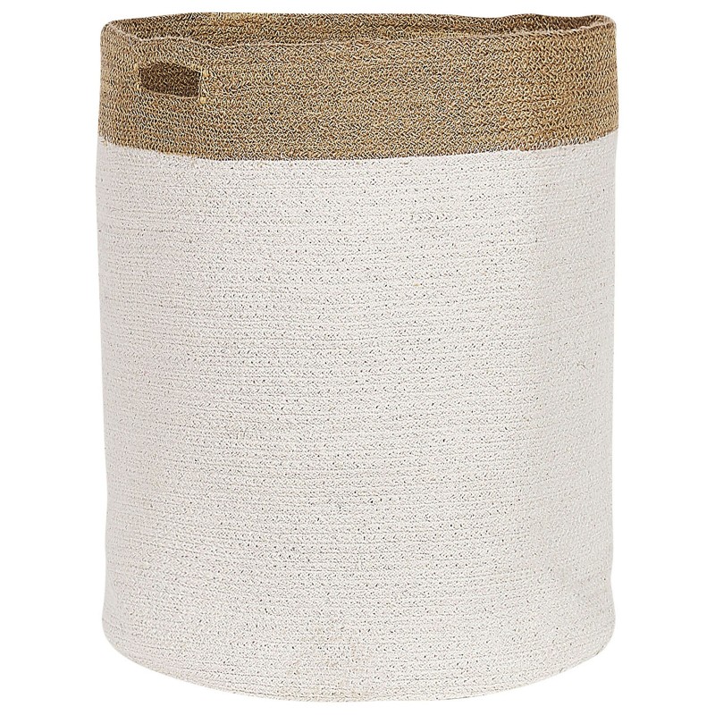 Zestaw 2 koszy KARDH Bawełna Biały