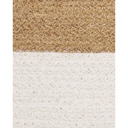 Zestaw 2 koszy KARDH Bawełna Biały