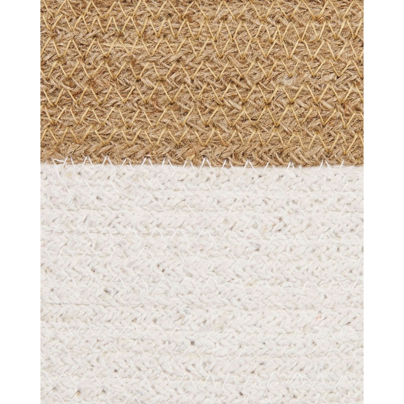 Zestaw 2 koszy KARDH Bawełna Biały