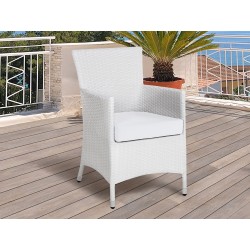 Komplet poszewek na poduchy ogrodowe ITALY Złamana biel