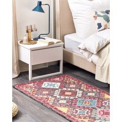 Dywan wełniany 80 x 150 cm wielokolorowy FINIKE