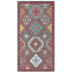 Dywan wełniany 80 x 150 cm wielokolorowy FINIKE