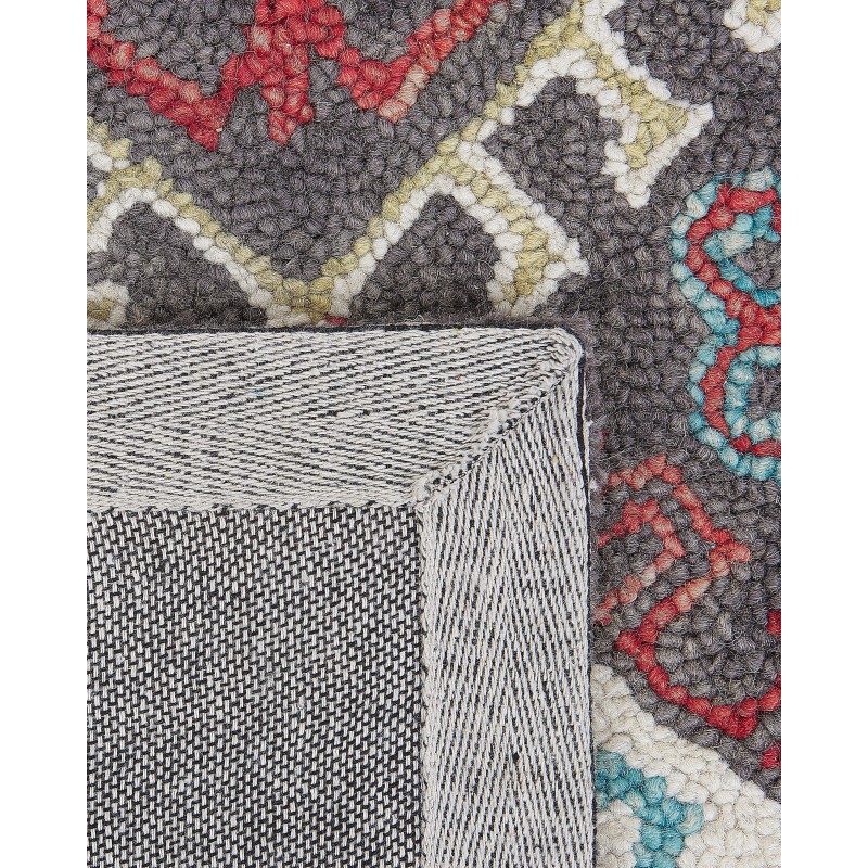 Dywan wełniany 80 x 150 cm wielokolorowy FINIKE