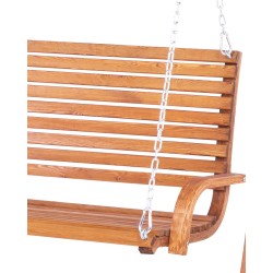 Huśtawka ogrodowa NOVARA Drewno Brązowy