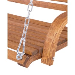 Huśtawka ogrodowa NOVARA Drewno Brązowy