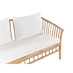 Zestaw ogrodowy ze stolikiem dla 4 osób MAGGIORE Drewno bambusowe Jasnobrązowy