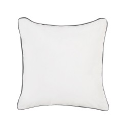 Zestaw 2 poduszek dekoracyjnych LAVENDER Welur 45 x 45 cm Biały Efekt lastryko