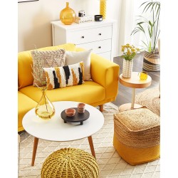 Dywan wełniany 160 x 230 cm złamana biel ERZIN