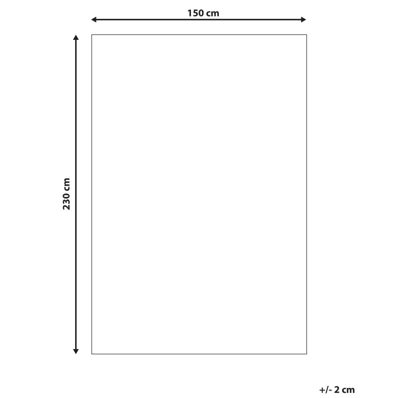 Dywan 150 x 230 cm wielokolorowy PELITLI