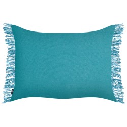 Zestaw 2 poduszek dekoracyjnych MABA Bawełna 50 x 35 cm Niebieski Jednolity