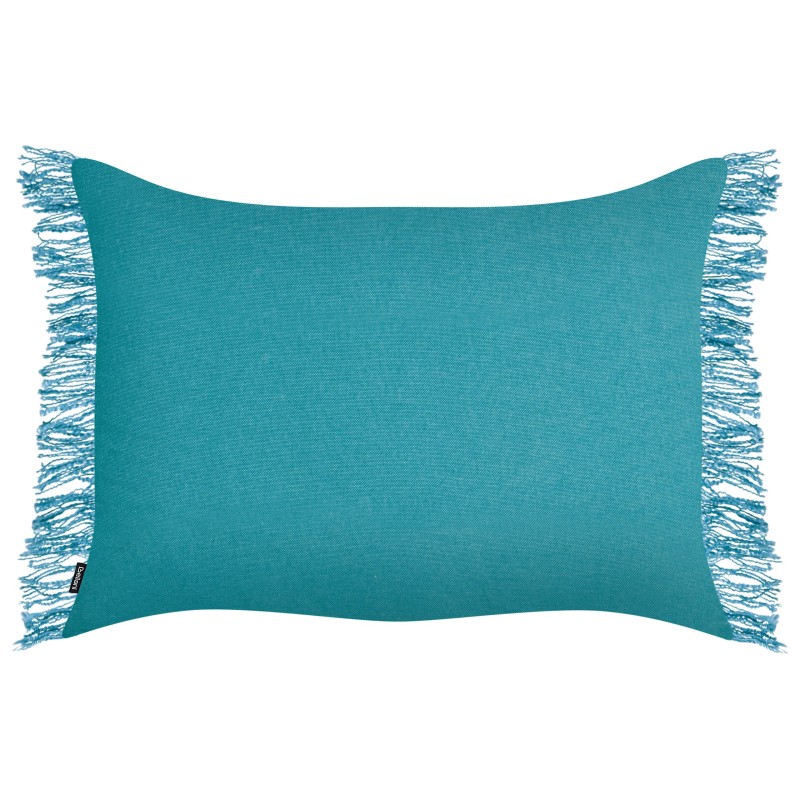 Zestaw 2 poduszek dekoracyjnych MABA Bawełna 50 x 35 cm Niebieski Jednolity