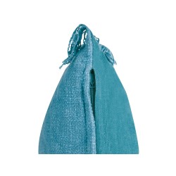 Zestaw 2 poduszek dekoracyjnych MABA Bawełna 50 x 35 cm Niebieski Jednolity