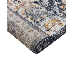 Dywan 160 x 230 cm niebiesko-beżowy MALISHKA