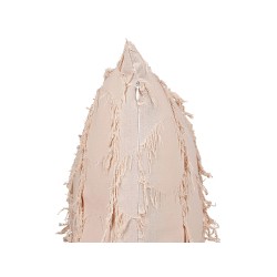 Zestaw 2 poduszek dekoracyjnych AGASTACHE 45 x 45 cm Różowy Wzór geometryczny