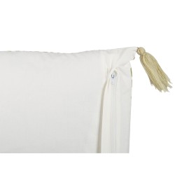 Poduszka dekoracyjna SYRINGA Bawełna 45 x 45 cm Zielony Wzór geometryczny