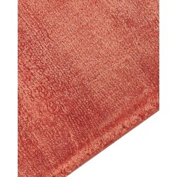 Dywan z wiskozy 80 x 150 cm pomarańczowy GESI II