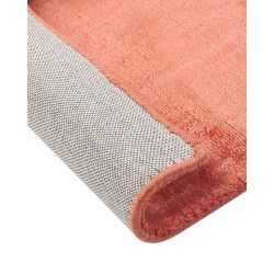 Dywan z wiskozy 80 x 150 cm pomarańczowy GESI II