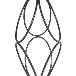 Wieszak na ubrania WALTERS Czarny