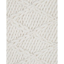 Dywan wełniany 140 x 200 cm złamana biel ERZIN