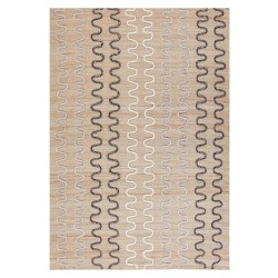 Dywan jutowy 140 x 200 cm beżowy SOGUT