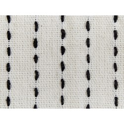 Narzuta na łóżko MODAR Bawełna 150 x 200 cm Złamana biel