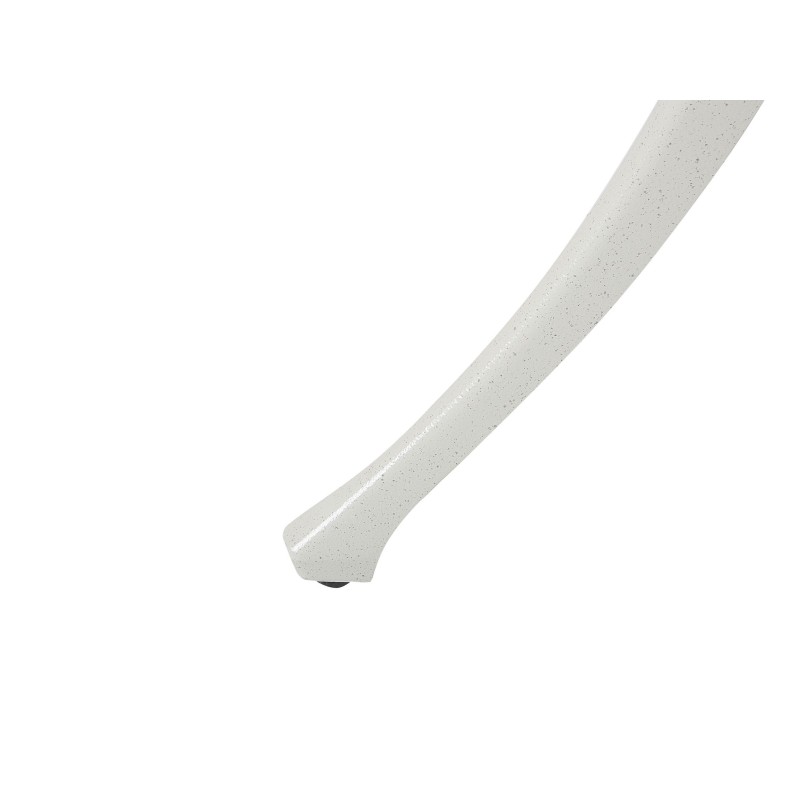 Stolik bistro ANCONA 90 cm 90 cm Metal Biały