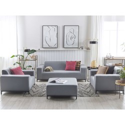 Zestaw ogrodowy ze stolikiem dla 5 osób ROVIGO Szary