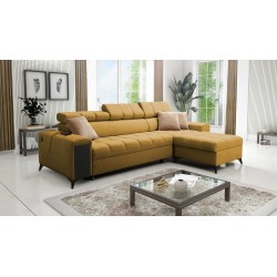 Venna I maxi corner sofa with sleeping function and USB port - Plush, Avra 7