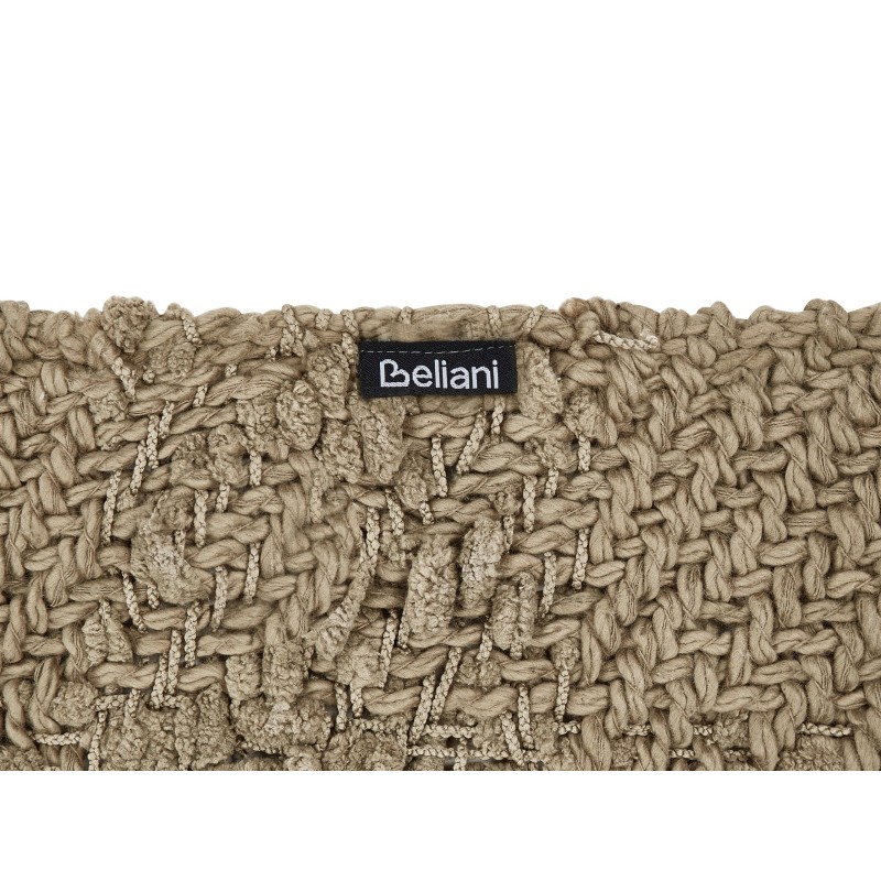 Koc VELLA Bawełna 150 x 200 cm Beżowoszary