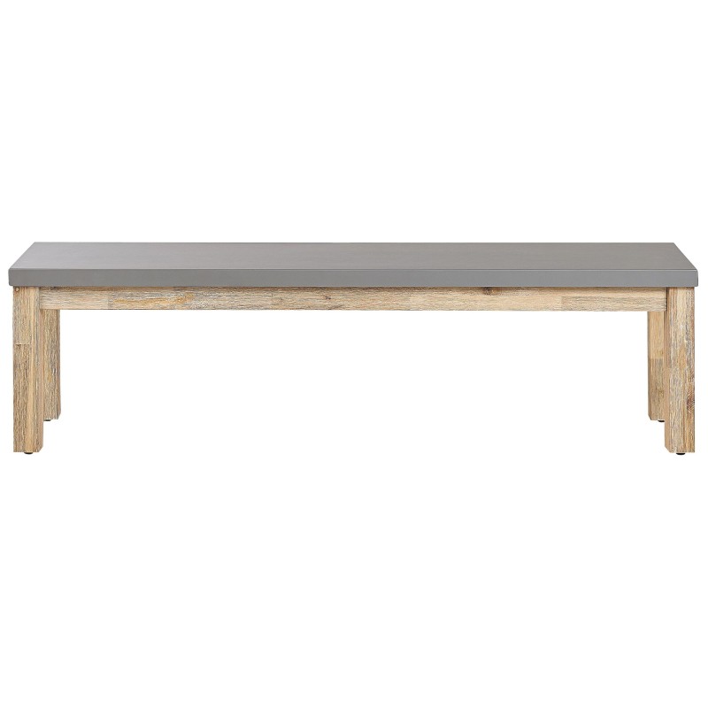 Ławka ogrodowa OSTUNI 160 cm Beton Szary