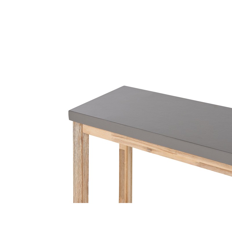 Ławka ogrodowa OSTUNI 160 cm Beton Szary