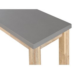 Ławka ogrodowa OSTUNI 160 cm Beton Szary
