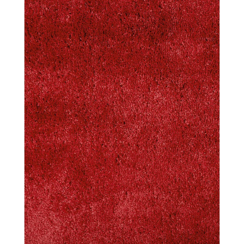 Dywan shaggy 200 x 200 cm czerwony EVREN