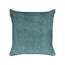 Zestaw 2 poduszek dekoracyjnych VERPIS Bawełna 50 x 50 cm Niebieski Jednolity